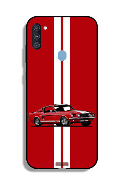 Tolwak Samsung Galaxy A11 Protective Case Cover Vintage Car Abstract Art