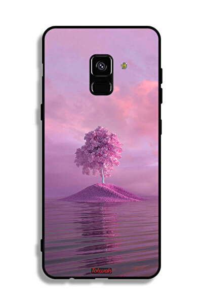 Tolwak غطاء حماية لهاتف Samsung Galaxy A8 Plus (2018) - شجرة - Unsplash