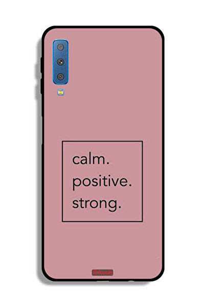 Tolwak غطاء حماية لهاتف سامسونج جالكسي A7 (2018) - هادئ، إيجابي، قوي