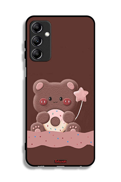 Tolwak غطاء حماية سامسونج جالكسي A14 5G بتصميم دب الدونات