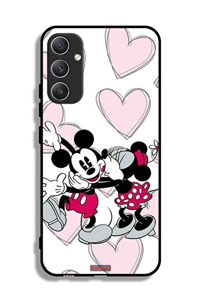 Tolwak غطاء حماية لهاتف سامسونج جالاكسي A34 5G بتصميم عناق ميكي ماوس