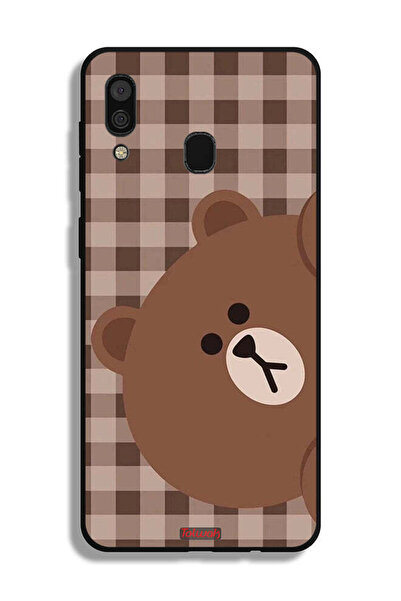 Tolwak غطاء حماية لهاتف سامسونج جالكسي A20 - دب تيدي