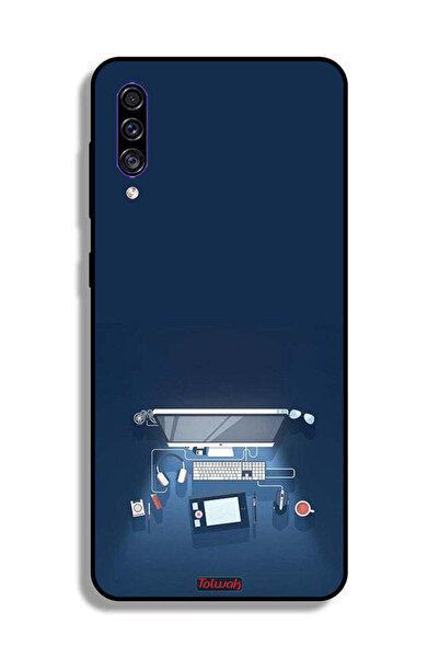 Tolwak غطاء حماية لجهاز سامسونج جالكسي A50s - فن مكتب الكمبيوتر