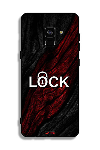 Tolwak غطاء حماية بقفل لهاتف Samsung Galaxy A8 Plus (2018)