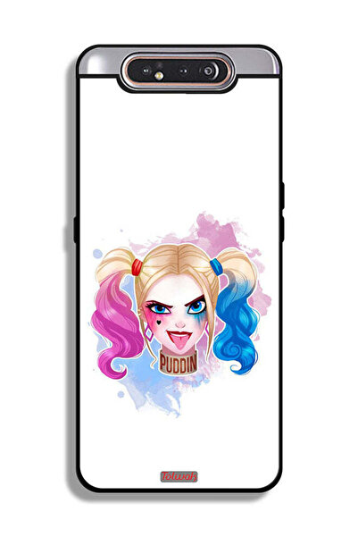 Tolwak غطاء حماية لهاتف Samsung Galaxy A80 برسومات هارلي كوين