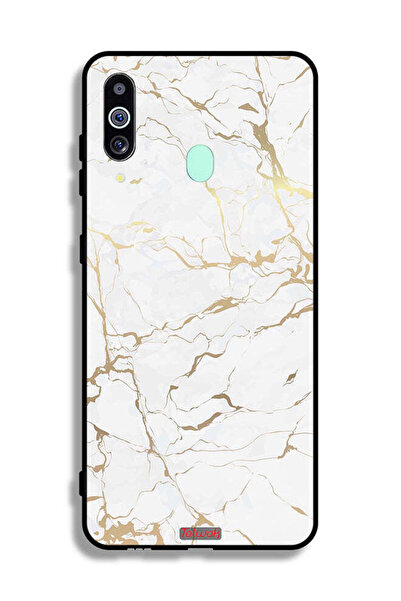 Tolwak غطاء حماية لهاتف سامسونج جالاكسي M40 بنمط رخامي