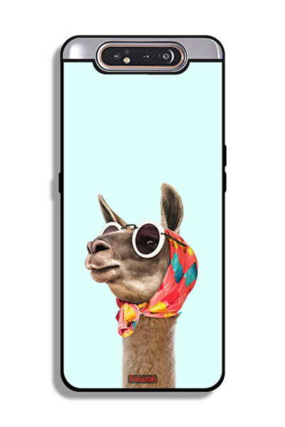 Tolwak غطاء حماية لهاتف سامسونج جالكسي A80 بتصميم جمل أنيق ولطيف