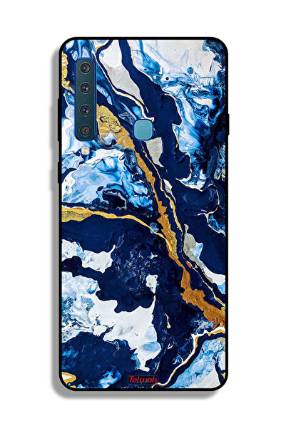 Tolwak غطاء حماية لهاتف Samsung Galaxy A9 (2018) بنمط فني مزخرف