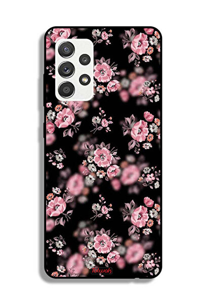 Tolwak غطاء حماية لهاتف سامسونج جالاكسي M32 5G بنقشة زهور بورتريه