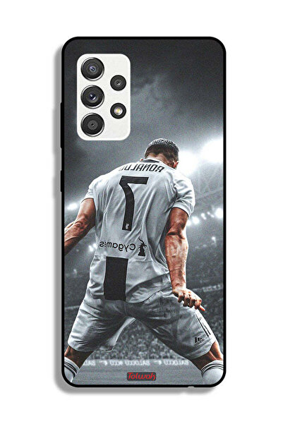 Tolwak غطاء حماية لهاتف سامسونج جالاكسي M32 5G بطبعة احتفال كريستيانو رونالدو