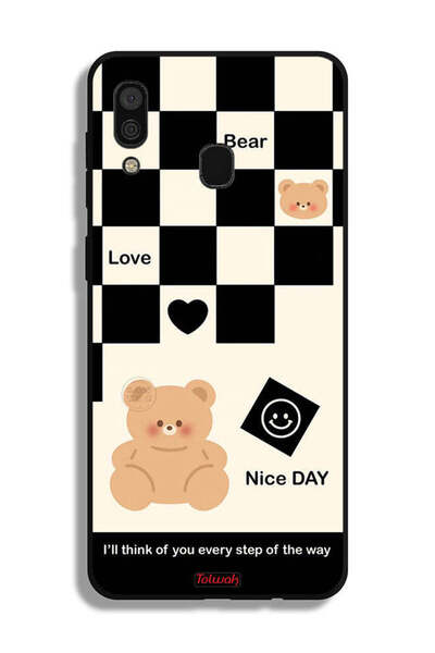 Tolwak غطاء حماية لهاتف سامسونج جالكسي A30 سأفكر فيك في كل خطوة على الطريق