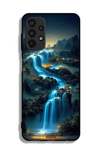 Tolwak Samsung Galaxy A13 4G Protective Case Cover Waterfall Art