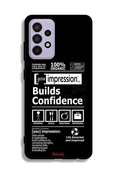 Tolwak غطاء حماية لهاتف Samsung Galaxy A52s 5G ملصق يعزز الثقة