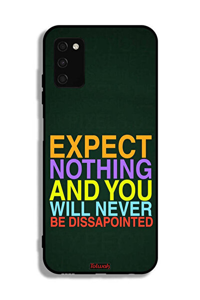 Tolwak غطاء حماية لهاتف Samsung Galaxy A03s لا تتوقع شيئًا ولن تشعر بخيبة الأ...