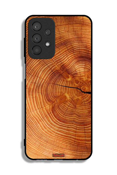 Tolwak Samsung Galaxy A23 Protective Case Cover Crack Wood