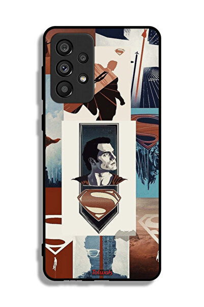 Tolwak Samsung Galaxy A73 5G Protective Case Cover Superman Art