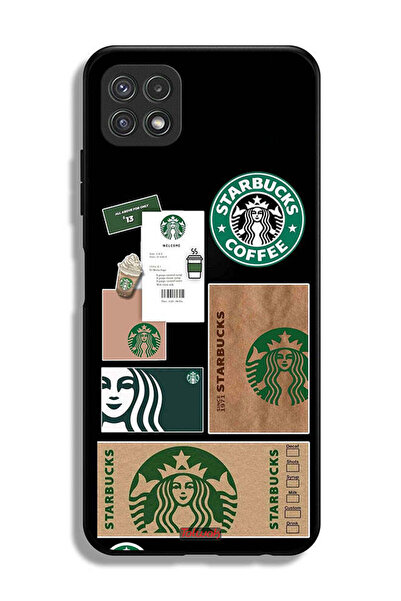 Tolwak غطاء حماية لهاتف سامسونج جالاكسي A22 5G ملصق ستاربكس