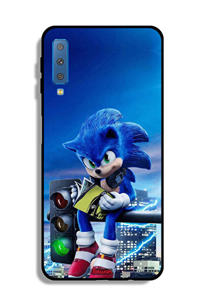 Tolwak Samsung Galaxy A7 (2018) Protective Case Cover Sonic Reading