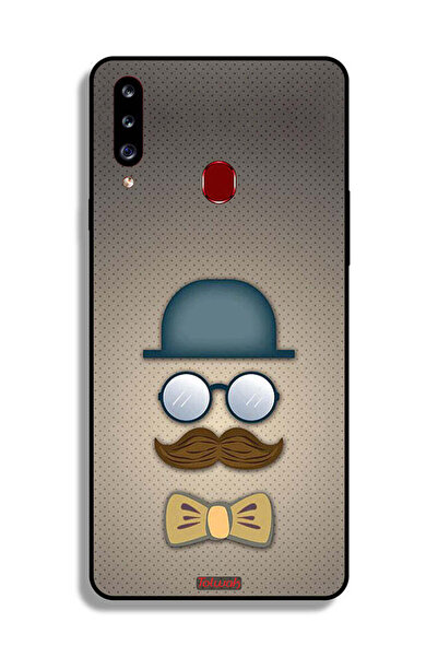 Tolwak غطاء حماية لهاتف Samsung Galaxy A20s برسومات رأس الرجل