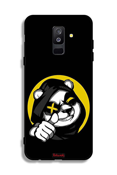 Tolwak غطاء حماية لهاتف Samsung Galaxy A6 Plus (2018) بتصميم قطة مارشميلو لطيفة