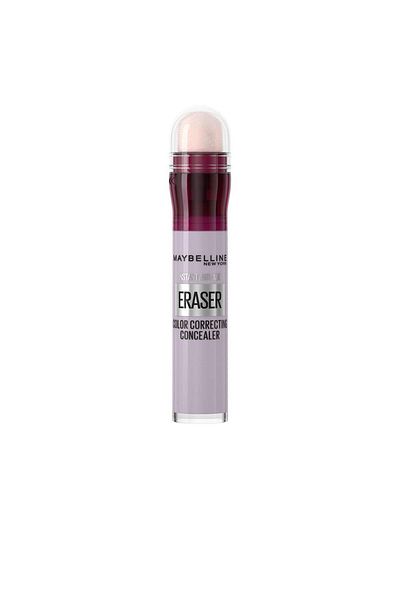 Maybelline New York Anticearcan cu finisaj natural, Borrador Instant Age Rewind, morado, 6.8 ml
