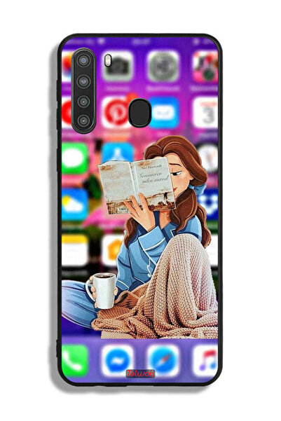 Tolwak غطاء حماية لهاتف سامسونج جالكسي A21 - قراءة