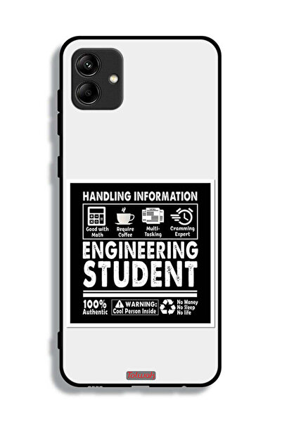 Tolwak غطاء حماية لهاتف سامسونج جالاكسي M04 - ملصق طالب هندسة