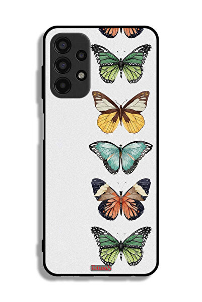 Tolwak Samsung Galaxy A13 4G Protective Case Cover Four Butterflies