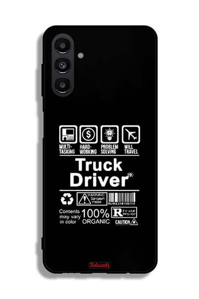 Tolwak غطاء حماية لهاتف Samsung Galaxy A13 5G، ملصق سائق شاحنة
