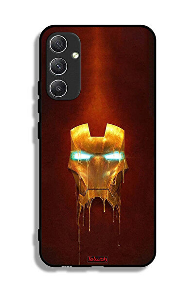 Tolwak غطاء حماية لهاتف سامسونج جالاكسي A34 5G بطبعة الرجل الحديدي مارفل كوميكس