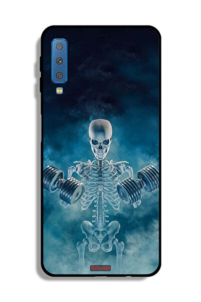 Tolwak غطاء حماية لهاتف Samsung Galaxy A7 (2018) - وضعية "لا ألم ولا ربح"