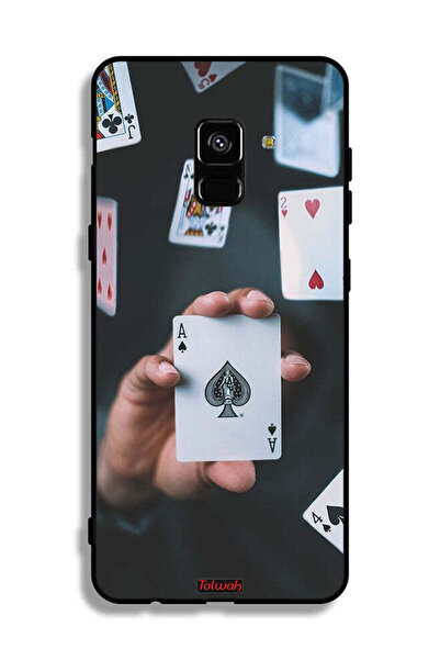 Tolwak بطاقات غطاء حماية لهاتف Samsung Galaxy A8 Plus (2018)