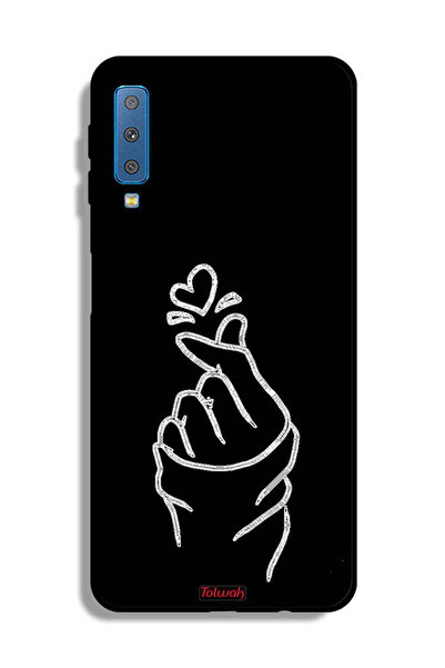 Tolwak غطاء حماية لهاتف Samsung Galaxy A7 (2018) Snap Love
