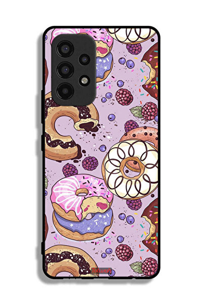 Tolwak غطاء حماية لهاتف سامسونج جالاكسي A53 5G برسومات دوناتس آرت