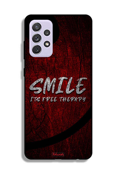 Tolwak Samsung Galaxy A72 5G Protective Case Cover Smile Its Free Therapy