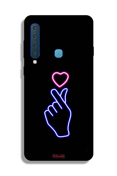 Tolwak غطاء حماية لهاتف Samsung Galaxy A9 (2018) بتصميم قلب مزخرف