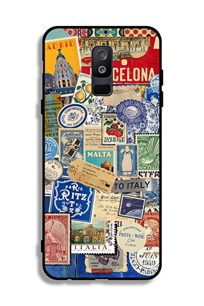 Tolwak سامسونج جالاكسي A6 بلس (2018) سامسونج جالاكسي A6 بلس (2018) ملصقات غطا...