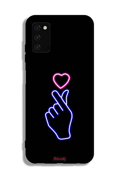 Tolwak غطاء حماية لهاتف Samsung Galaxy A02s بتصميم قلب سريع