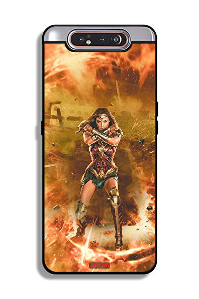 Tolwak Samsung Galaxy A80 Protective Case Cover Wonder Women