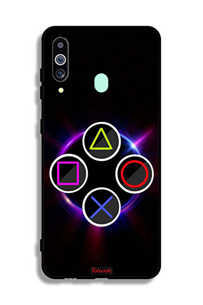 Tolwak غطاء حماية لهاتف Samsung Galaxy A60 بتصميم لعبة الحبار