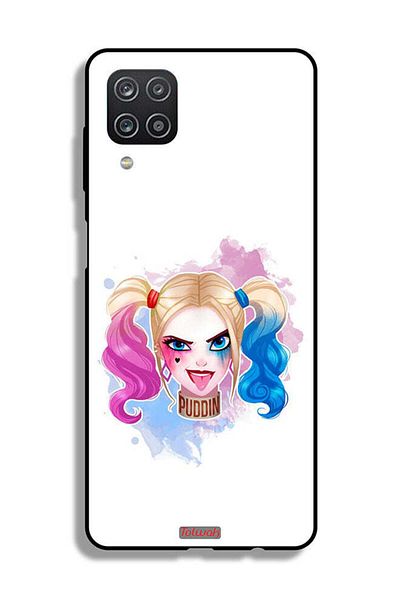 Tolwak غطاء حماية لهاتف Samsung Galaxy A12 برسومات هارلي كوين
