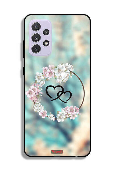 Tolwak غطاء حماية لهاتف سامسونج جالاكسي A72 5G برسومات قلوب في خاتم