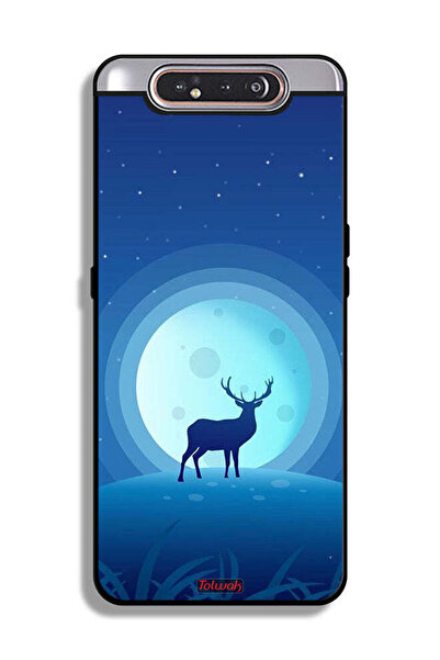 Tolwak Samsung Galaxy A80 Protective Case Cover Deer