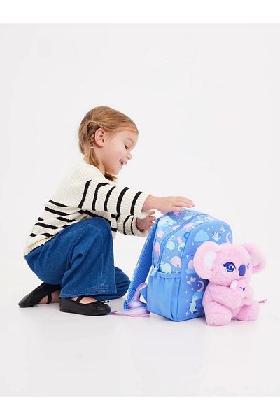 SMIGGLE Unisex Big Dreams Kindergarten Removable Plush Backpack