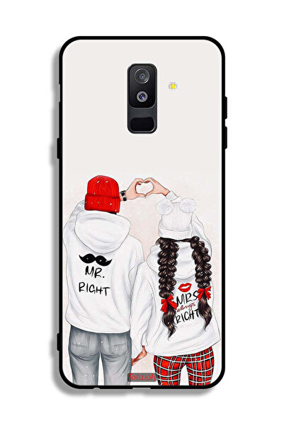 Tolwak غطاء حماية لهاتف Samsung Galaxy A6 Plus (2018) - يمين ويمين دائمًا