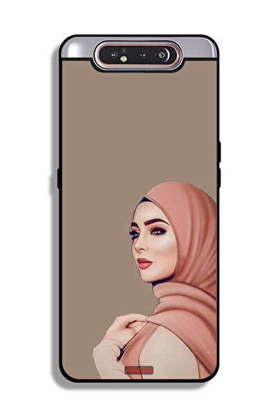 Tolwak Samsung Galaxy A80 Protective Case Cover Beautiful Hijab Girl