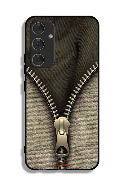 Tolwak غطاء حماية بنمط سحاب لهاتف Samsung Galaxy A54 5G