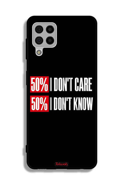 Tolwak غطاء حماية لهاتف سامسونج جالكسي A22 4G لا يهمني