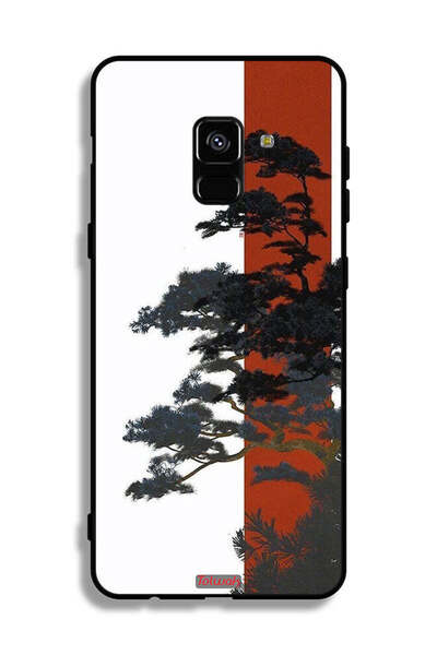 Tolwak غطاء حماية لهاتف Samsung Galaxy A8 Plus (2018) بتصميم شجرة