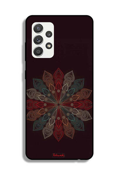 Tolwak غطاء حماية لهاتف سامسونج جالاكسي M32 5G بنقشة زهرة ماندالا